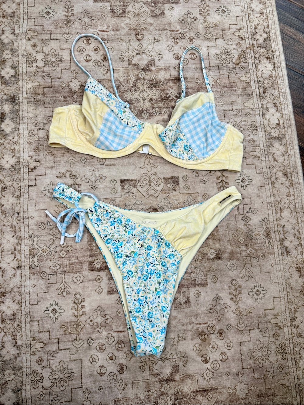 Blackbough floral Bikini Set NWOT